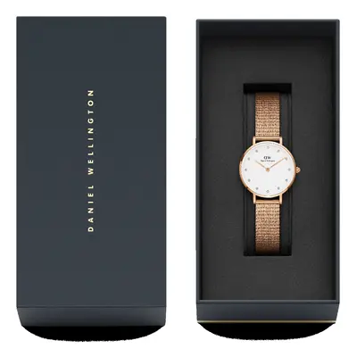 Daniel Wellington Analóg órák 'Melrose' rózsaszín arany / fehér