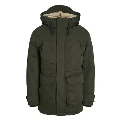 JACK & JONES Téli parka 'Clip' khaki