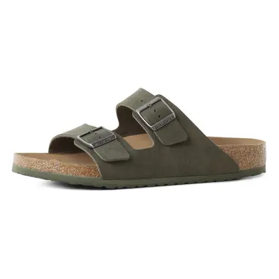 BIRKENSTOCK Papucs 'Arizona' karamell / olíva / ezüst