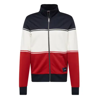 TOMMY HILFIGER Tréning dzseki tengerészkék / piros / fehér