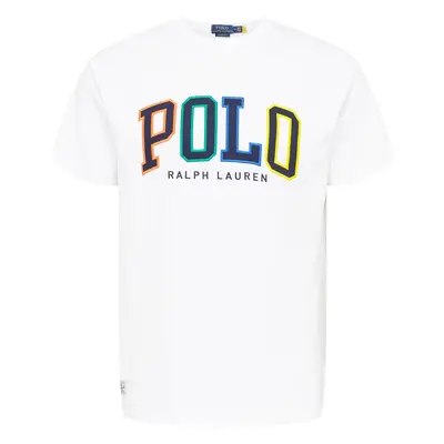 Polo Ralph Lauren Póló tengerészkék / fűzöld / narancs / fehér