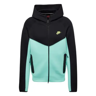 Nike Sportswear Tréning dzseki 'Tech Fleece' jáde / fekete