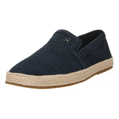 TOMMY HILFIGER Espadrilles 'CLASSIC' bézs / tengerészkék