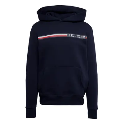 TOMMY HILFIGER Tréning póló tengerészkék / piros / fehér