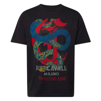 Just Cavalli Póló kék / türkiz / piros / fekete