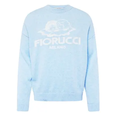 Fiorucci Pulóver 'Milano' világoskék / fehér