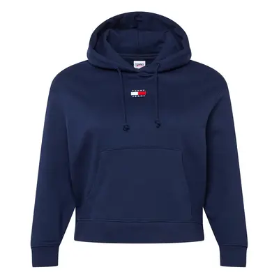 Tommy Jeans Curve Tréning póló tengerészkék / tűzpiros / fehér