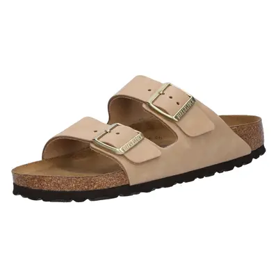 BIRKENSTOCK Papucs 'Arizona LENB' cappuccinobarna