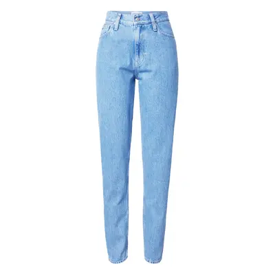 Calvin Klein Jeans Farmer 'MOM Jeans' kék farmer / fekete / fehér