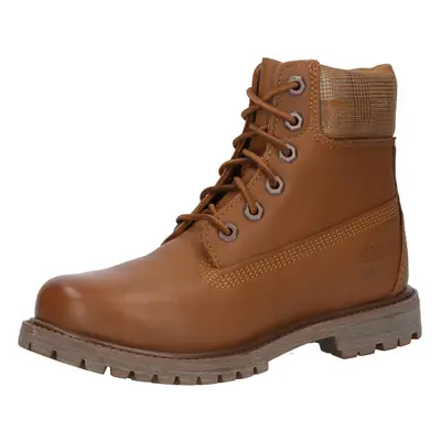 TIMBERLAND Fűzős rövid szárú csizmák karamell / ezüst