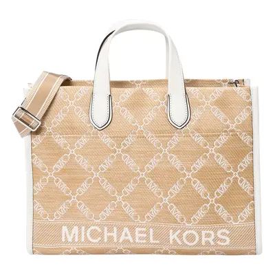 MICHAEL Michael Kors Kézitáska 'GIGI' bézs / fehér