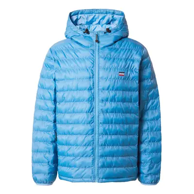 LEVI'S ® Átmeneti dzseki 'Presidio Pkbl Hooded Jkt' tengerészkék / égkék / gránátalma / fehér