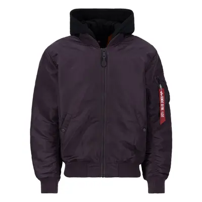 ALPHA INDUSTRIES Átmeneti dzseki 'MA-1 ZH' sötétlila / piros / fehér