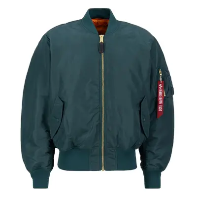 ALPHA INDUSTRIES Átmeneti dzseki 'MA-1' arany / zöld / piros