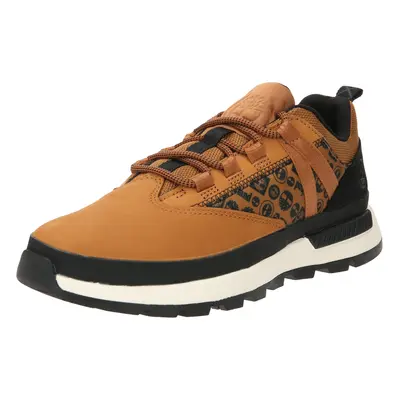 TIMBERLAND Sportos fűzős csizma 'Euro Trekker Low F/L' konyak / fekete