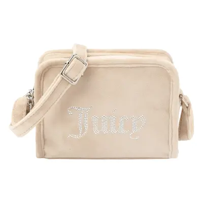 Juicy Couture Válltáska 'Kimberly' krém / ezüst