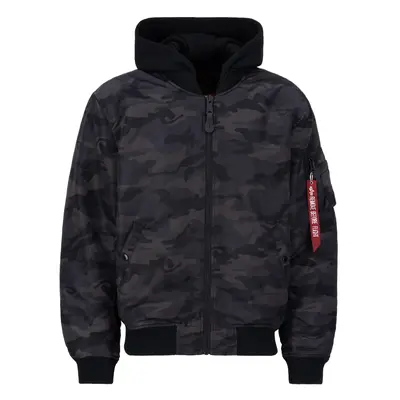 ALPHA INDUSTRIES Átmeneti dzseki 'MA-1 ZH' szürke / vérvörös / fekete / fehér