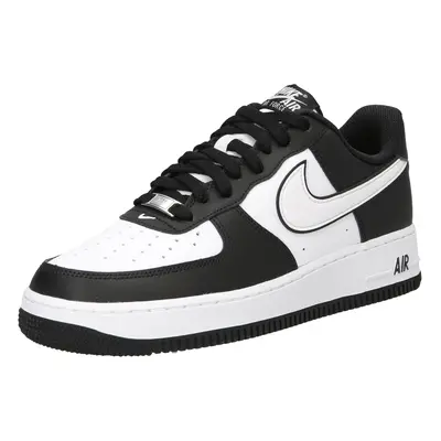 Nike Sportswear Rövid szárú sportcipők 'AIR FORCE 07' fekete