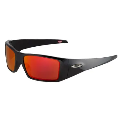 OAKLEY Sport napszemüveg 'HELIOSTAT' sötét narancssárga / fekete