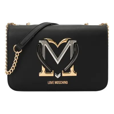 Love Moschino Válltáska arany / fekete / ezüst