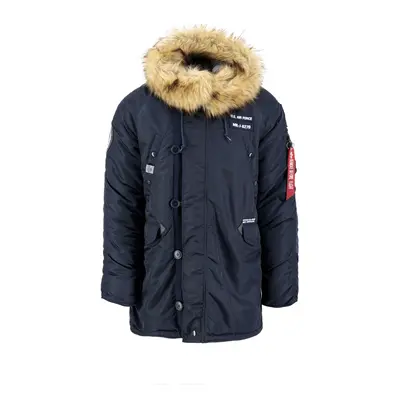 ALPHA INDUSTRIES Téli dzseki 'N3B Airborne' tengerészkék