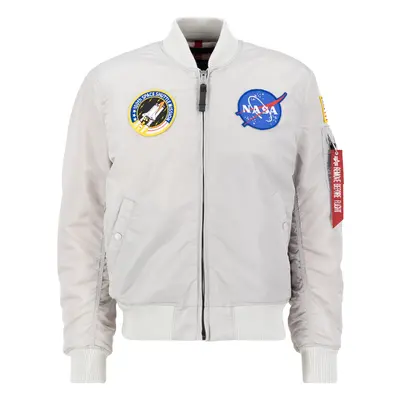 ALPHA INDUSTRIES Átmeneti dzseki 'Nasa' világosszürke