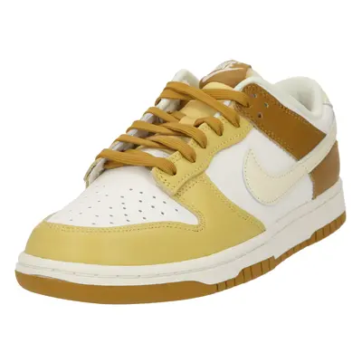 Nike Sportswear Rövid szárú sportcipők 'Dunk Retro' okker / sárga / fehér