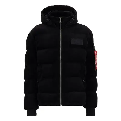 ALPHA INDUSTRIES Téli dzseki piros / fekete / fehér