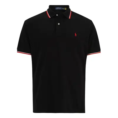 Polo Ralph Lauren Big & Tall Póló 'SSKCCMSLMM1' piros / fekete / fehér