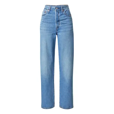 LEVI'S ® Farmer 'Ribcage Straight Ankle Jeans' kék farmer