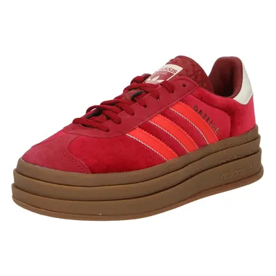 ADIDAS ORIGINALS Rövid szárú sportcipők 'GAZELLE BOLD' arany / piros / vérvörös / fehér