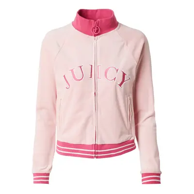 Juicy Couture Sport Sport szabadidős dzsekik 'TANYA' rózsaszín / rózsaszín / fehér