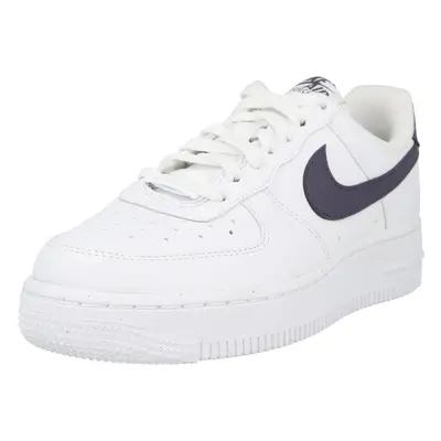 Nike Sportswear Rövid szárú sportcipők 'Air Force 07 Better' padlizsán / fehér