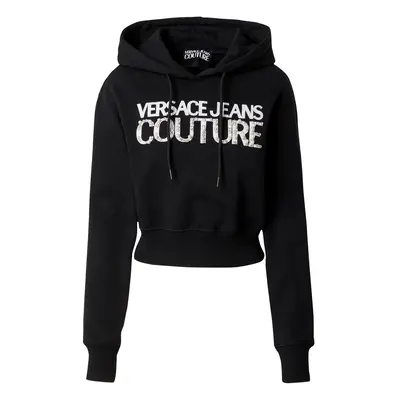 Versace Jeans Couture Tréning póló fekete / fehér