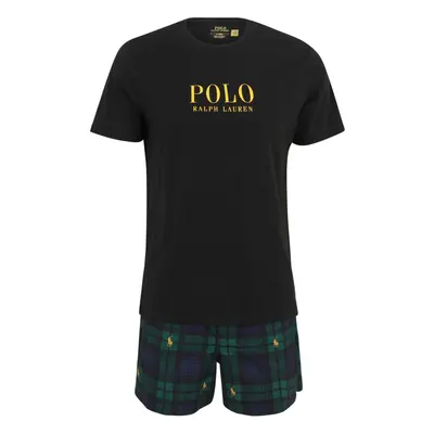 Polo Ralph Lauren Rövid pizsama tengerészkék / sárga / sötétzöld / fekete