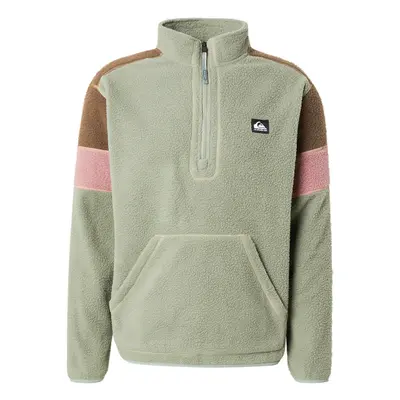 QUIKSILVER Sportpulóverek 'CLEAN COAST' barna / khaki / rózsaszín