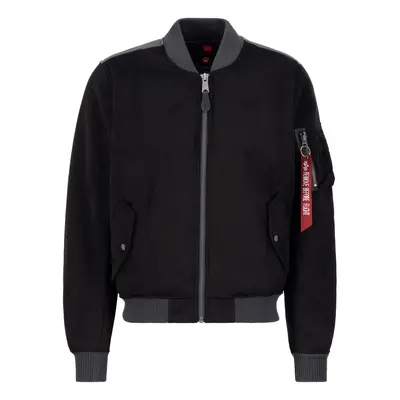 ALPHA INDUSTRIES Átmeneti dzseki antracit / fekete