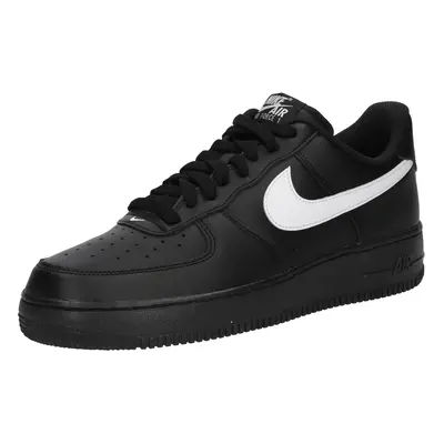 Nike Sportswear Rövid szárú sportcipők 'Air Force 1' fekete / fehér