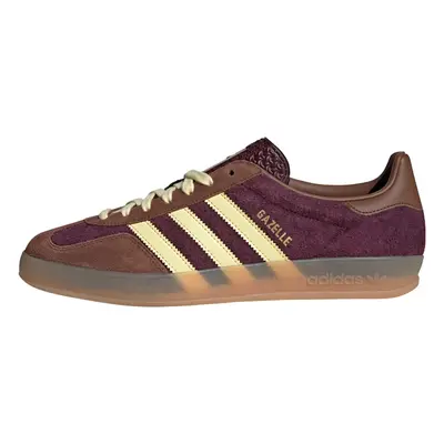 ADIDAS ORIGINALS Rövid szárú sportcipők 'Gazelle' barna / pasztellsárga / arany / borvörös