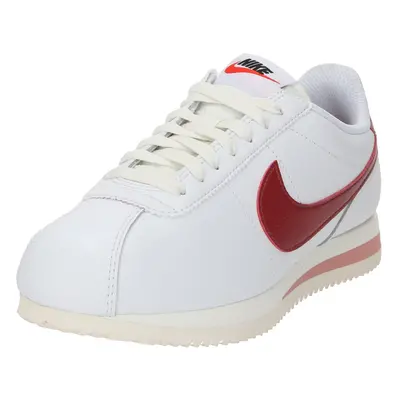 Nike Sportswear Rövid szárú sportcipők 'Cortez' narancs / sötétvörös / fekete / fehér