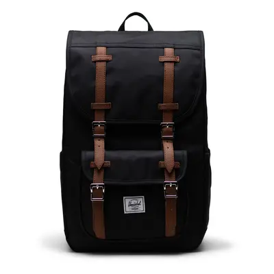 Herschel Hátizsák 'Little America™ Mid' barna / fekete / fehér