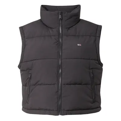 Tommy Jeans Mellény 'ESSENTIAL' fekete