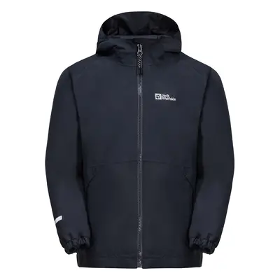 JACK WOLFSKIN Kültéri kabátok 'Iceland' tengerészkék / fehér