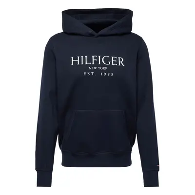 TOMMY HILFIGER Tréning póló tengerészkék / fehér