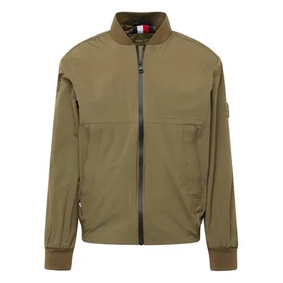 TOMMY HILFIGER Átmeneti dzseki tengerészkék / khaki / piros / fehér