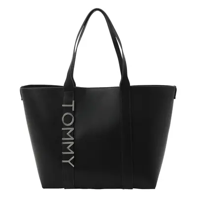 Tommy Jeans Shopper táska 'City Bolt' fekete