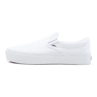 VANS Belebújós cipők 'UA Classic Slip-On Platform' fehér