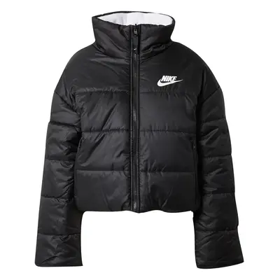 Nike Sportswear Téli dzseki fekete / fehér