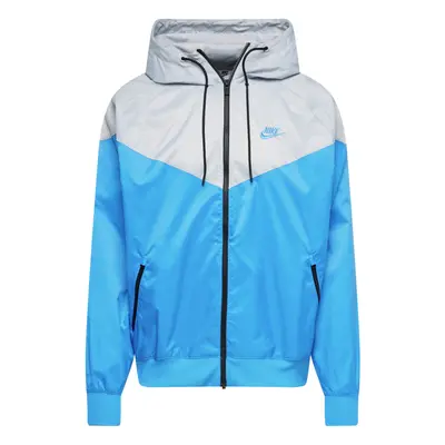 Nike Sportswear Átmeneti dzseki 'Windrunner' kék / világosszürke