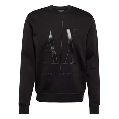 ARMANI EXCHANGE Tréning póló fekete